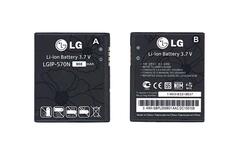 Аккумуляторная батарея для смартфона LG LGIP-570N GS500 Cookie Plus 3.7V Black 900mAh 3.4Wh