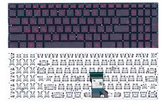 Клавиатура Asus (N541) с подсветкой (Light), Black, (No Frame) RU