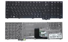 Клавиатура для ноутбука HP EliteBook (8740W) с указателем (Point Stick) Black, RU