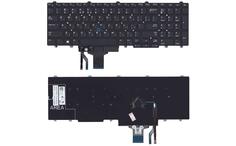 Клавиатура для ноутбука Dell Latitude (E5550, E5570) Black, (No Frame) RU