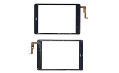 Тачскрин (Сенсорное стекло) для планшета PB78JG2075 черный для IconBit NetTab Skat Quad 3G (NT-3805C), Cube U55GT. Видимая область: 160 х 120 мм, Размер: 198 х 132 мм / Вес - 47 г, Шлейф: PB78JG2075