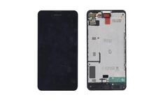 Матриця с тачскрином (модуль) для Nokia Lumia 630 з рамкою чорний Матриця с тачскрином (модуль) для Nokia Lumia 630 з рамкою чорний