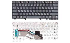 Клавиатура для ноутбука Dell Latitude (E5420, E6220, E6320, E6420, E6430, E6620) с указателем (Point Stick), Black, RU/EN