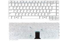 Клавиатура для ноутбука Samsung (M50, M55) White, RU