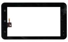 Тачскрін (Сенсорне скло) для планшета ZTE V9 чорний із рамкою