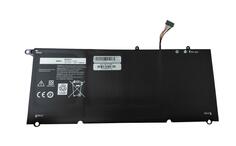 Аккумуляторная батарея для ноутбука Dell PW23Y XPS 13 (9360) 7.6V Black 7800mAh OEM
