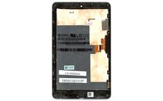Матрица с тачскрином (модуль) для Asus ME370 (Google Nexus 7 1gen) черный с рамкой