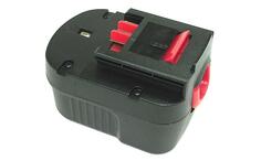 Аккумулятор для шуруповерта Black&amp;Decker A12 BD12PSK 2.0Ah 12V черный Ni-Cd