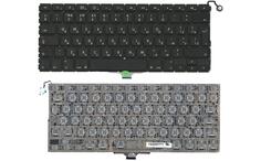 Клавиатура для ноутбука для ноутбука Apple MacBook Air A1304, A1237 Black, (No Frame), RU (вертикальный энтер)