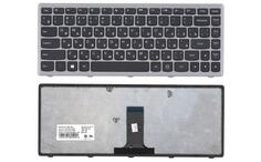 Клавиатура для ноутбука Lenovo IdeaPad (Flex 14, G400s, G405S, S410P, G410S) Black, (Gray Frame) RU Клавиатура для ноутбука Lenovo IdeaPad (Flex 14, G400s, G405S, S410P, G410S) Black, (Gray Frame) RU
