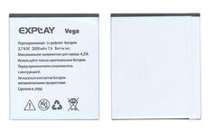 Аккумуляторная батарея для смартфона Explay Vega 3.7V White 2000mAh 7.4Wh
