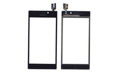 Тачскрін (Сенсорне скло) для смартфона Sony Xperia M2 чорний