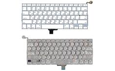 Клавиатура для ноутбука Apple A1342 2009/2010 White, (No Frame) (плоский Enter) RU