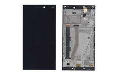 Матрица с тачскрином (модуль) для Lenovo Vibe Z2 черный с рамкой