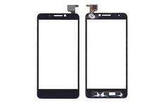 Тачскрін (Сенсорне скло) для смартфона Alcatel One Touch Idol 6030D чорне