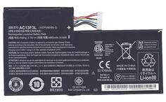 Акумуляторна батарея для планшета Acer AC13F3L Iconia Tab A1-810 3.75V Black 4960mAh Orig