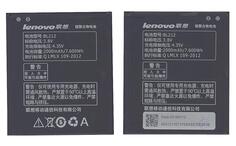 Аккумуляторная батарея для смартфона Lenovo BL212 A708T 3.8V Black 2000mAh 7.8Wh
