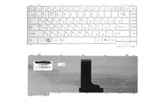 Клавіатура для ноутбука Toshiba Satellite (C600, C640, C645, C645D, L600, L600D, L630, L635, L640, L640D, L645, L645D, L745, L745D, L700, L700D, L700-T23R, L700-C305B, L735)  White, RU/EN
