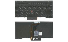 Клавиатура для ноутбука Lenovo ThinkPad (T430, T430I, X230, T530, L430, L530) с указателем (Point Stick) Black, Black Frame, RU