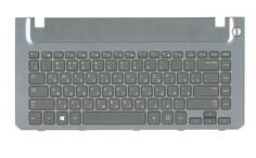 Клавиатура для ноутбука Samsung (355V4C-S01) Black, (Gray TopCase), RU