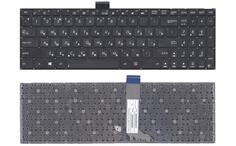 Клавиатура для ноутбука Asus (X502) Black, (No Frame), RU (горизонтальный энтер)