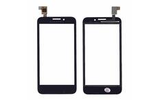 Тачскрін (Сенсорне скло) для смартфона Alcatel One Touch Snap 7025D чорне