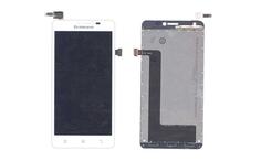 Матрица с тачскрином (модуль) для Lenovo IdeaPhone S850 белый