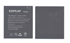Аккумуляторная батарея для смартфона Explay Flame 3.7V Black 2000mAh 7.4Wh