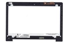 Матриця з тачскріном (модуль) для ноутбука Asus S400 HD чорний. HB140WX1-400 V4.0, B140XW03 V.0, N140BGE -L42, TCF14F21 V1.1, LP140WH2(TL)(E2), TCP14F21 V1.0