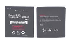 Аккумуляторная батарея для смартфона Fly BL4251 IQ450 Horizon 3.7V Black 2000mAh 7.4Wh