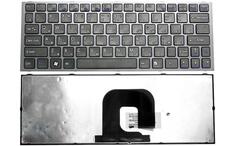 Клавиатура для ноутбука Sony Vaio (VPC-YA, VPC-YB) Black, (Gray Frame), RU