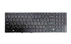 Клавиатура для ноутбука Acer Aspire V5, V5-531, V5-531G, V5-551, V5-551G, V5-571, V5-571G, V5-571P с подсветкой (Light), Black, (No Frame) RU