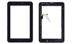 Тачскрін (Сенсорне скло) для Huawei Mediapad 7 Vogue S7-602, S7-601u чорний із рамкою