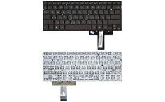 Клавиатура для ноутбука Asus (UX31A) Black, (No Frame), RU (горизонтальный энтер)