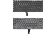 Клавиатура для ноутбука Apple MacBook Air 2010+ (A1369) Black, (No Frame), RU (плоский энтер)