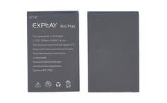 Аккумуляторная батарея для смартфона Explay Rio/Rio Play 3.7V Black 1800mAh 6.66Wh