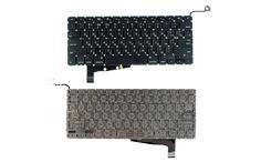 Клавиатура для ноутбука Apple MacBook Pro (A1286) (2011, 2012 года) с подсветкой (Light), Black, (No Frame), без (SD), RU (горизонтальный энтер) Клавиатура для ноутбука Apple MacBook Pro (A1286) (2011, 2012 года) с подсветкой (Light), Black, (No Frame), без (SD), RU (горизонтальный энтер)