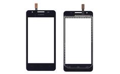 Тачскрин (Сенсорное стекло) для смартфона Huawei Ascend G510 черный