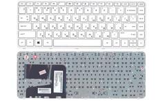 Клавиатура для ноутбука HP Pavilion (14-e) White, (White Frame), RU