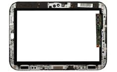 Тачскрін (Сенсорне скло) для планшета Lenovo IdeaPad K1 чорний із рамкою