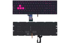 Клавиатура для ноутбука Asus ROG (GL502VM) с подсветкой (Light), Black, (No Frame) RU