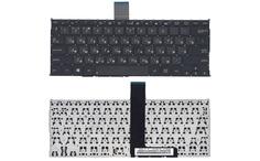 Клавиатура для ноутбука Asus F200CA, F200MA, X200LA, X200MA Black, (No Frame), RU (горизонтальный энтер)