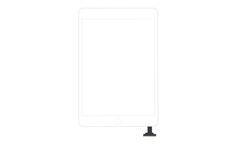 Тачскрин (Сенсорное стекло) для планшета Apple Ipad mini 2 (retina) A1489, A1490, A1491 белое