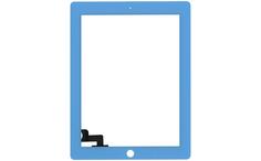 Тачскрин (Сенсорное стекло) для планшета Apple iPad 2 A1395, A1396, A1397 голубой