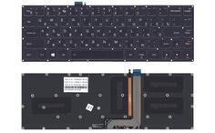 Клавіатура для ноутбука Lenovo IdeaPad (Yoga 3, pro 13) з підсвіткою (Light), Black, (No Frame), RU