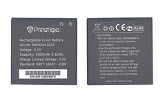 Аккумуляторная батарея для смартфона Prestigio PAP4044 4044 Multiphone 3.7V Black 1500mAh 5.55Wh