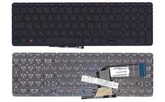 Клавиатура для ноутбука HP Pavilion (15-P, 17-F) Black с красной подсветкой (Red Light), (No Frame) RU