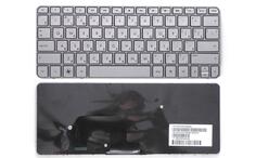 Клавиатура для ноутбука HP Mini (210-2000) Silver, (Silver Frame) RU