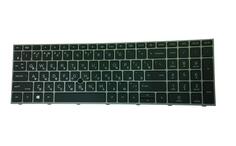 Клавиатура для ноутбука HP Zbook Fury 17 G7 с подсветкой (Light), с указателем (Point Stick), Black, (No Frame), RU