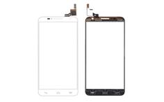 Тачскрін (Сенсорне скло) для смартфона Alcatel Idol 2S 6050Y біле